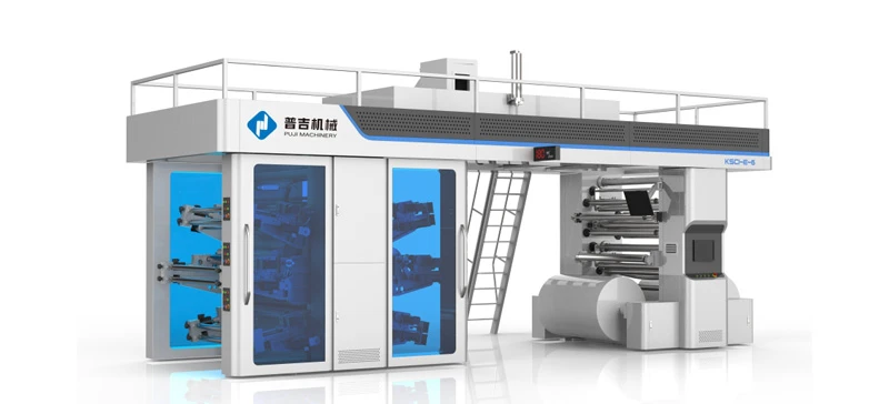 High Speed CI Type Flexo Printing Machine