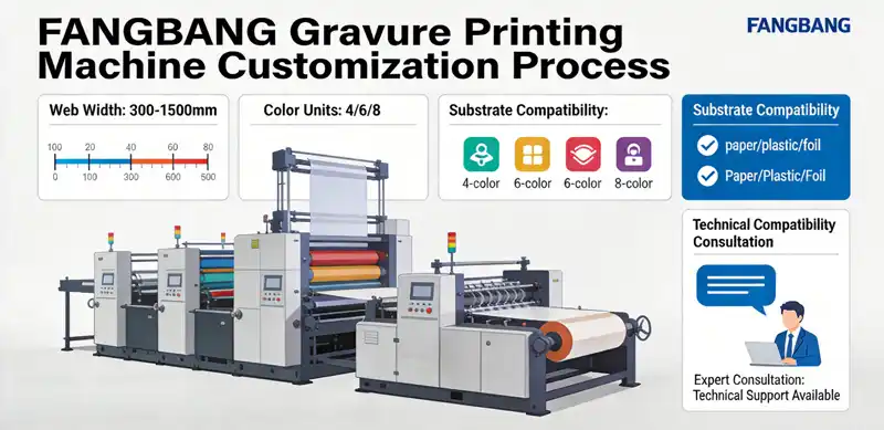 Customization Options for FANGBANG Gravure Printing Machines