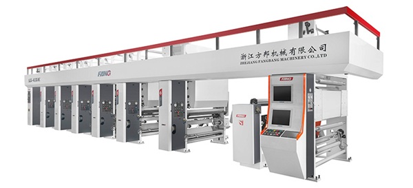 High-Speed Computerized Color Register Mechanical Rotogravure Press