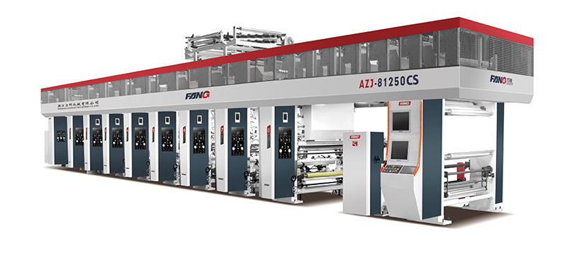 Electronic Axis Rotogravure Printing Machine