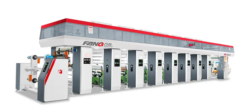 Flexible Packaging Electronic Rotogravure Printing Machine